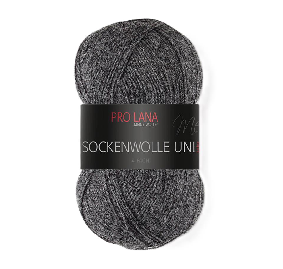 Pro Lana Sockenwolle uni 4 fädig 100 g