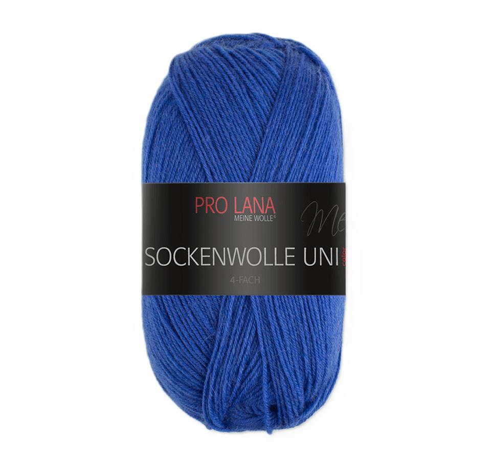 Pro Lana Sockenwolle uni 4 fädig 100 g