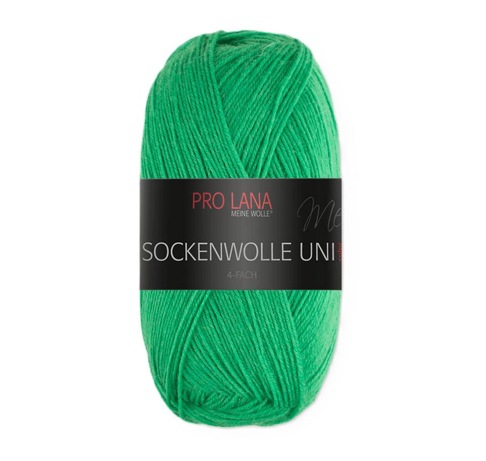 Pro Lana Sockenwolle uni 4 fädig 100 g