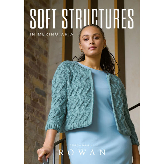 Rowan Soft Structures in Merino Aria by Georgia Farrell (EN)