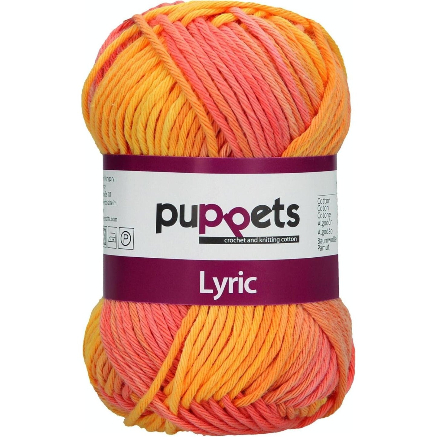 Anchor Puppets Lyric Multicolor Stärke 8, 50g