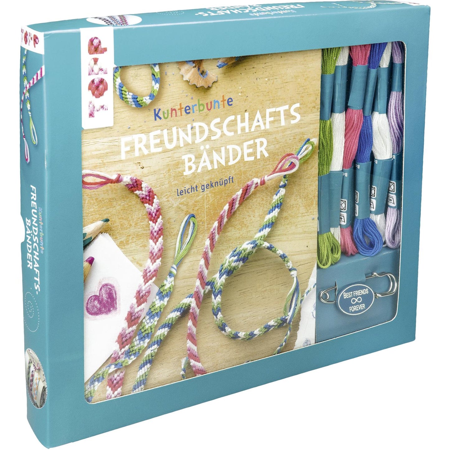 Kreativ-Set Kunterbunte Freundschaftsbänder (DE)