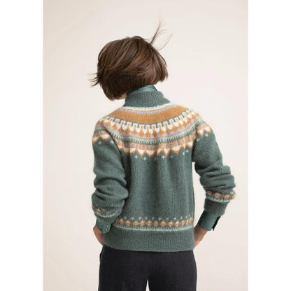 Anleitung (de, en) von © Sandnes Pullover Theme 70 / Nr. 2 Grönland