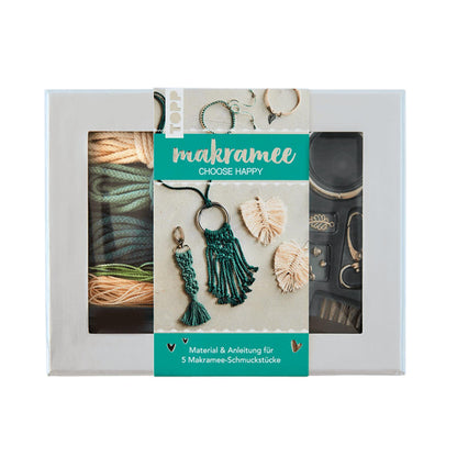 Makramee-Set Choose Happy