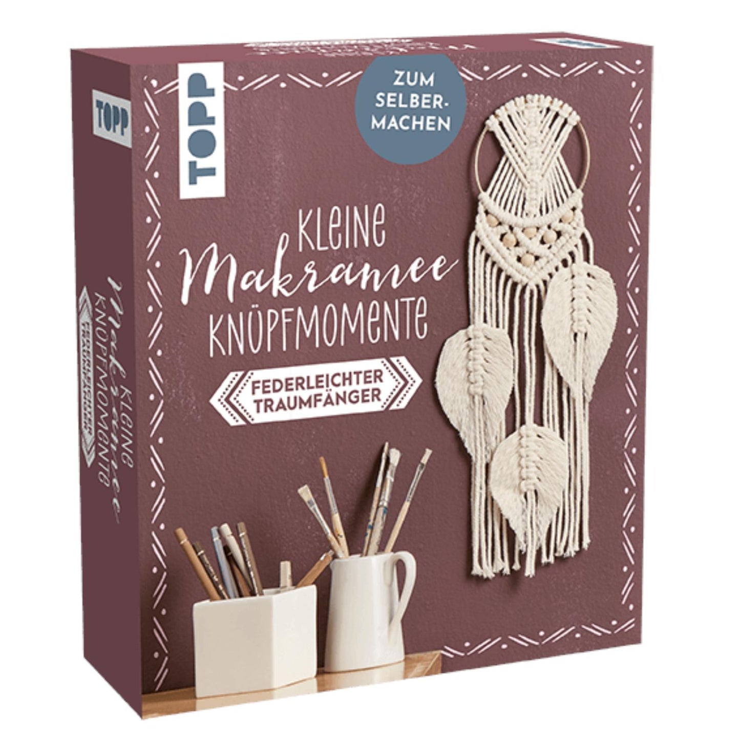 Makramee-Knüpf-Set Traumfänger klein (DE)