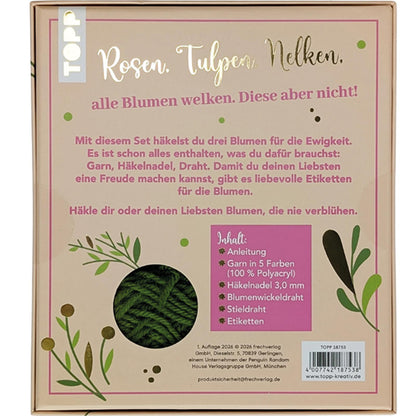 Grüße aus dem Blumengarten – Zum Selber-Häkeln (DE)