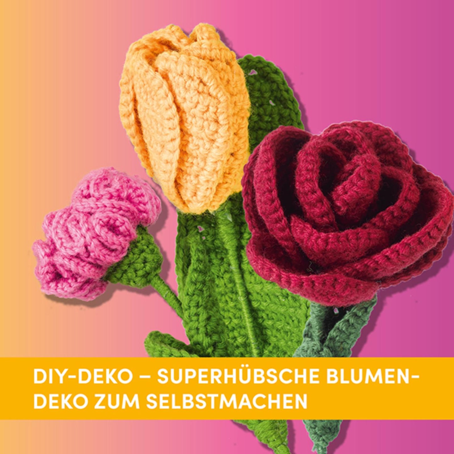 Grüße aus dem Blumengarten – Zum Selber-Häkeln (DE)