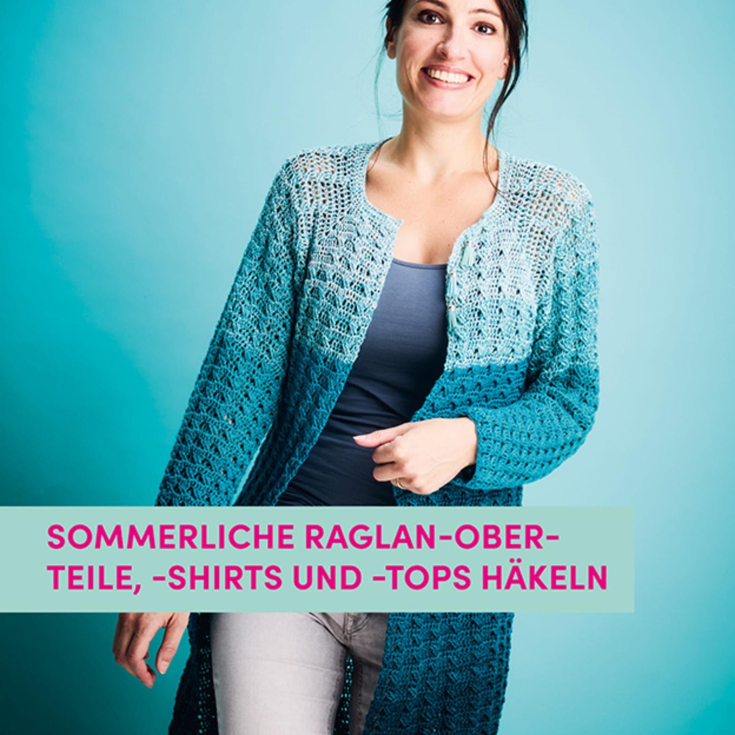 Raglan-Shirts häkeln – Top-down und ohne Nähte (DE)