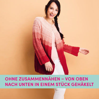 Raglan-Shirts häkeln – Top-down und ohne Nähte (DE)
