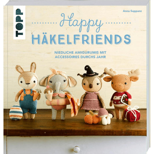 Happy Häkelfriends – Niedliche Amigurumis mit Accessoires durchs Jahr (DE)