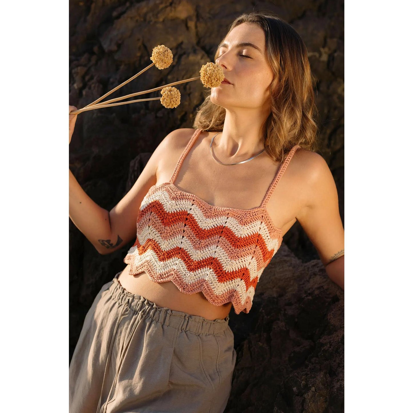 DMC Anleitung 4 Projekte, Natura Spring / Summer 2026 – Sommertops für Damen (DE/EN/NL)