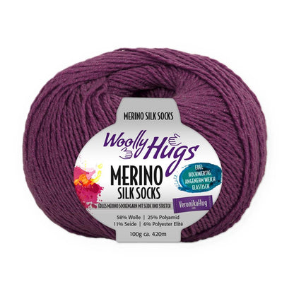Woolly Hugs Merino Silk Socks 100 g