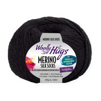 Woolly Hugs Merino Silk Socks 100 g