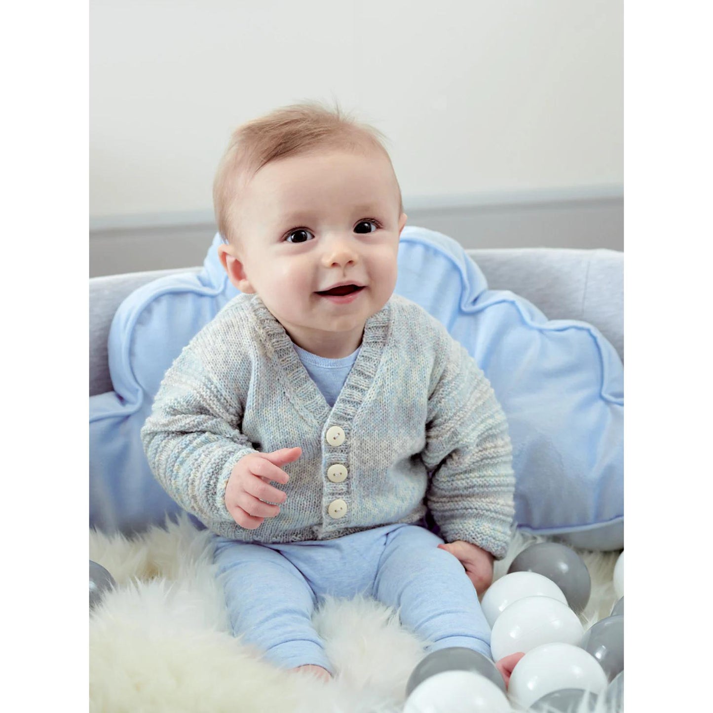 WYS, Bubbles Cardigan, digitale Strickanleitung