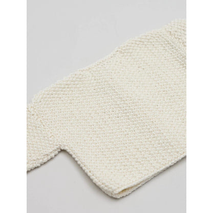 WyS, Beau Baby Strickjacke im klassischen Moss-Stitch-Look, digitale Strickanleitung