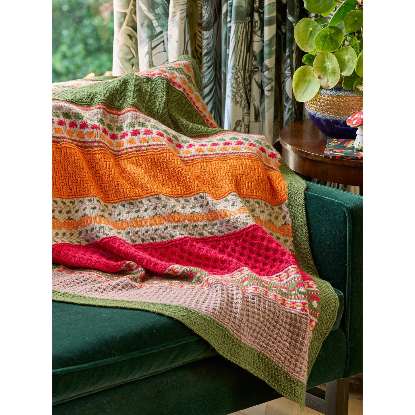 WYS, Forager Blanket KAL, von Chloé Elizabeth Birch, digitale Strickanleitung