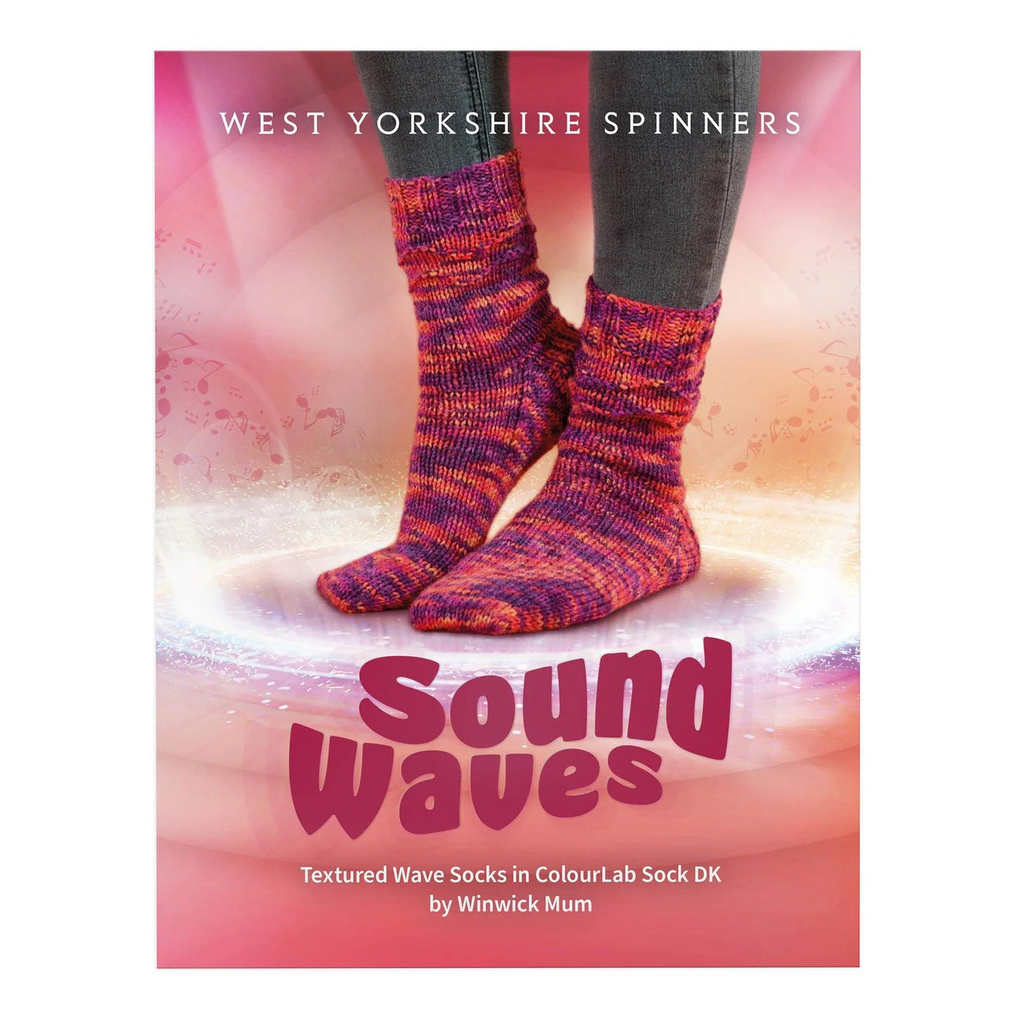 WYS, Sound Waves Socks, digitale Strickanleitung