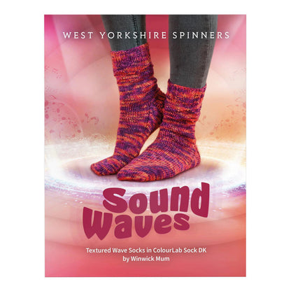 WYS, Sound Waves Socks, digitale Strickanleitung