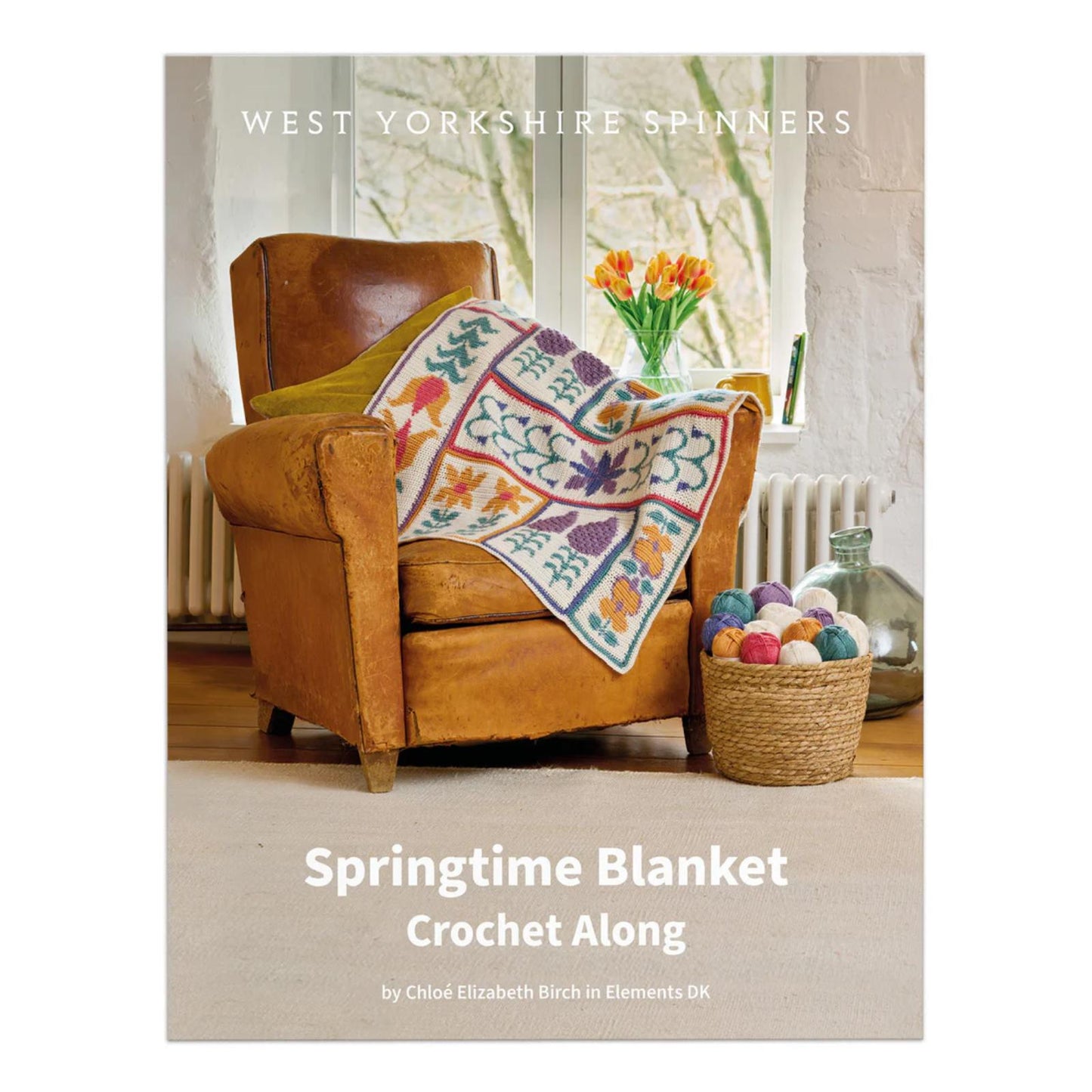 WYS, Frühlingsdecke, digitale Häkelanleitung