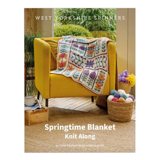 WYS, Frühlingsdecke, digitale Strickanleitung