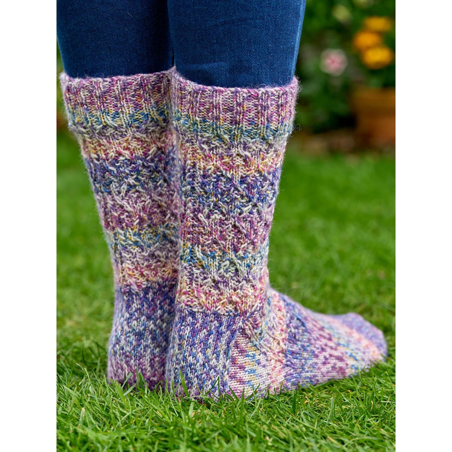 WYS, Flutter Socks, digitale Strickanleitung