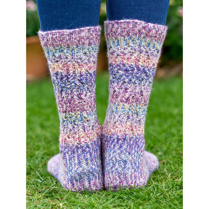WYS, Flutter Socks, digitale Strickanleitung