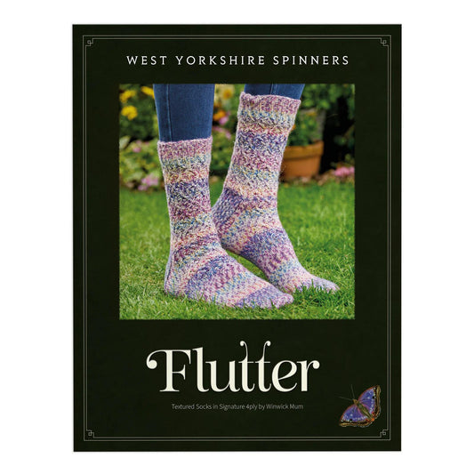 WYS, Flutter Socks, digitale Strickanleitung
