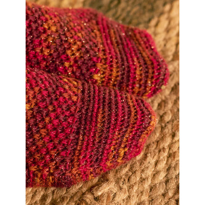 WYS, zimtfarbene Häkelsocken, digitale Häkelanleitung