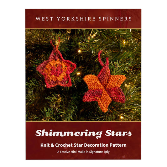 WYS, weihnachtliche Sterne, digitale Anleitung, Stricken + Häkeln