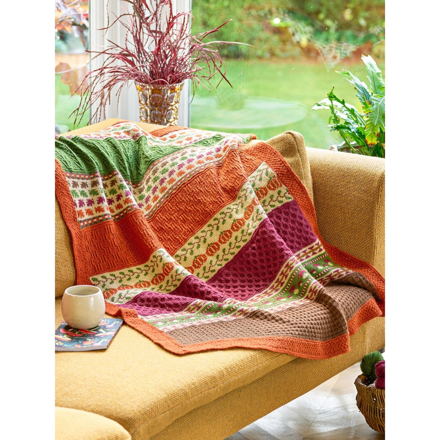 WYS, Forager Blanket KAL, von Chloé Elizabeth Birch, digitale Strickanleitung