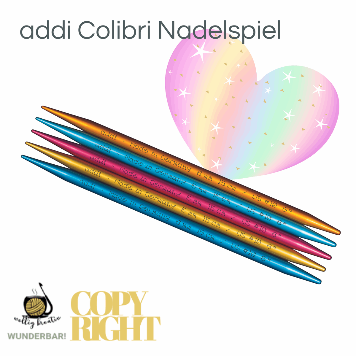 Addi-colibri-sockennadeln