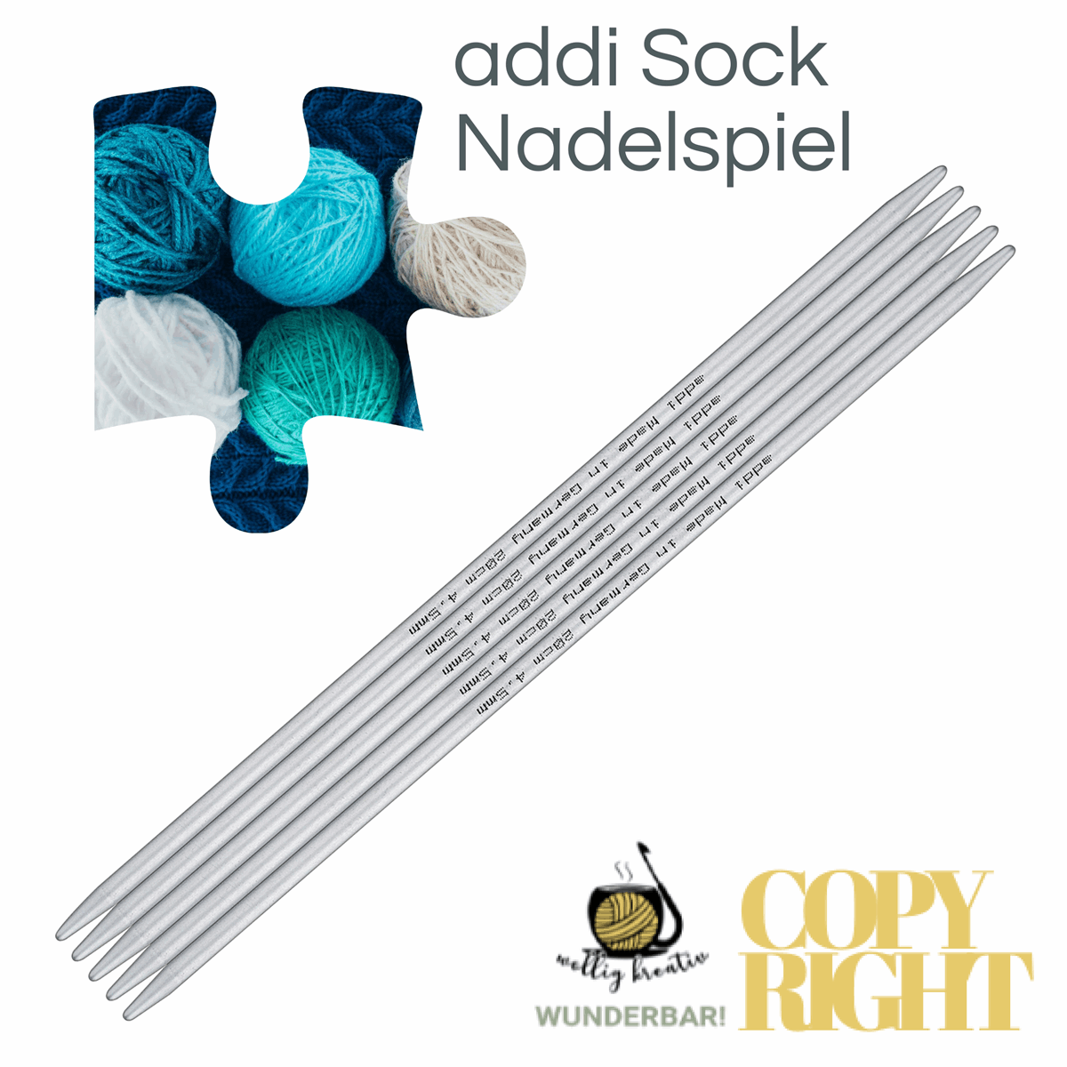 Addi-sock-sockennadeln