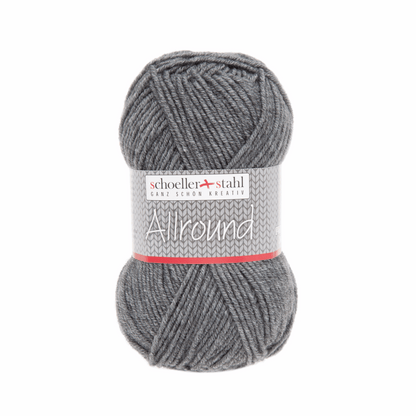 Allround 50g, 90037, Farbe 8, graumeliert