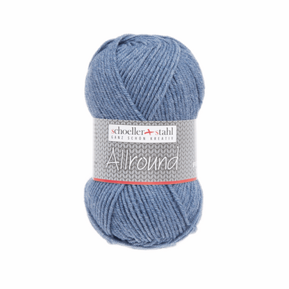 Allround 50g, 90037, Farbe 23, jeans meliert