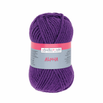 Alpha 50g, 90088, Farbe 8, aubergine