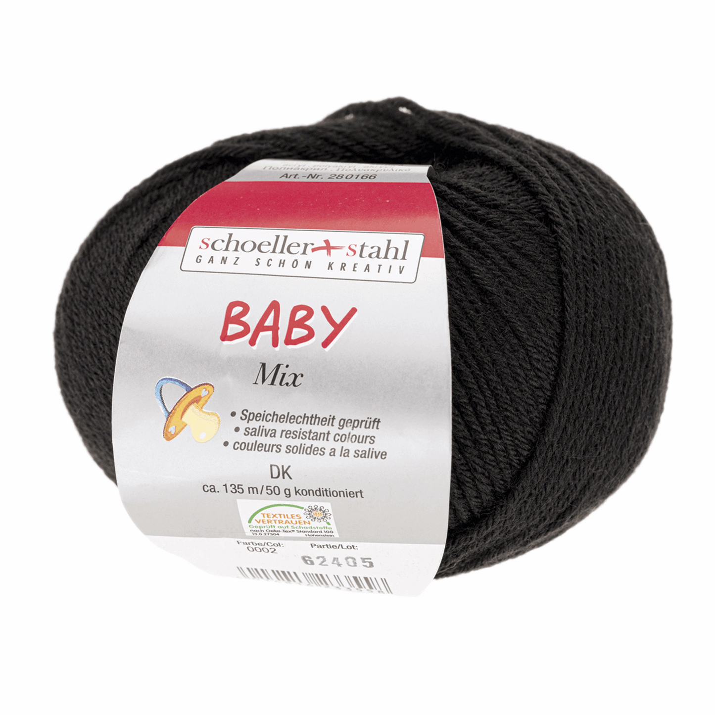 Baby mix 50g, 90166, color 2, black