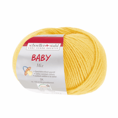 Baby mix 50g, 90166, color 16, yellow