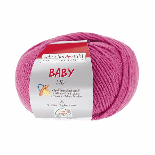 Baby mix 50g, 90166, color 18, pink