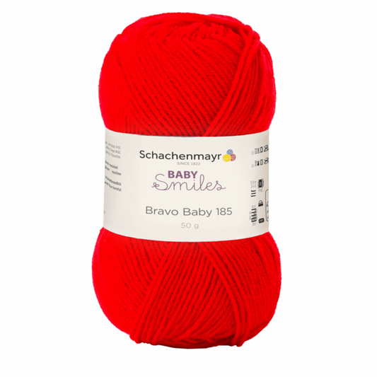 Bravo Baby 185 50g - Baby, 90212, color 1030, red