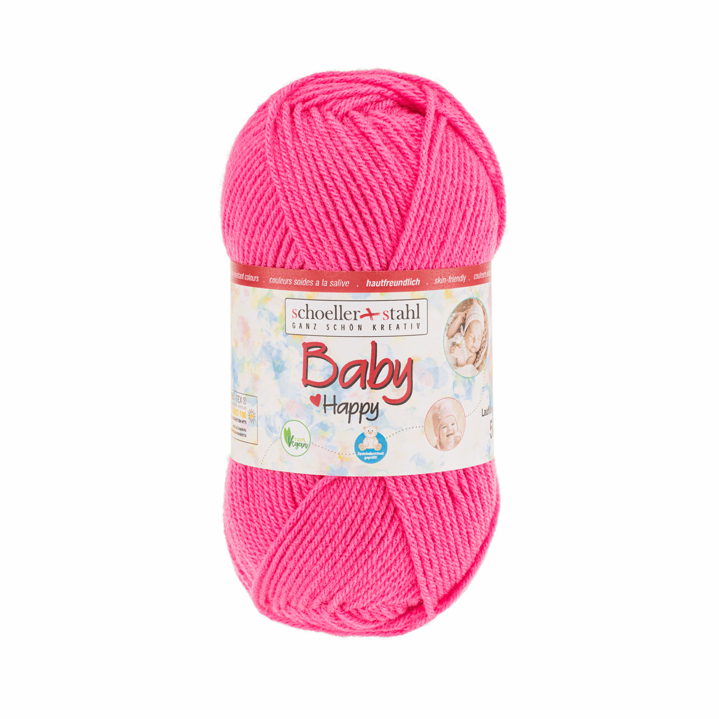 Baby happy 50g, 90279, Farbe 3, pink