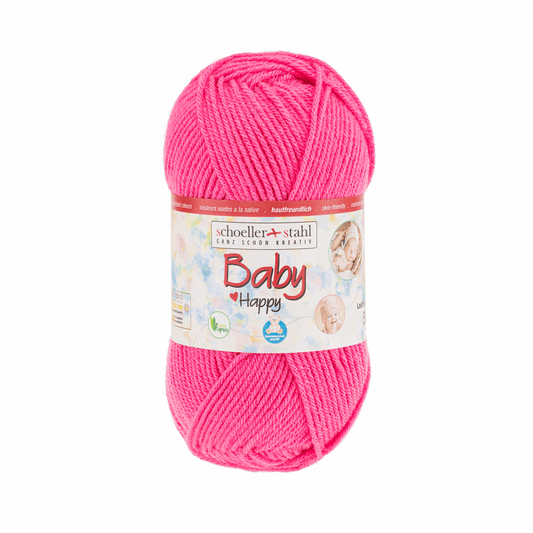 Baby happy 50g, 90279, Farbe 3, pink