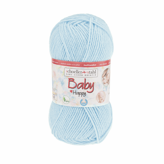 Baby happy 50g, 90279, color 8, light blue