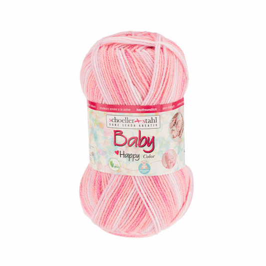 Baby happy color 50g, 90280, Farbe 107, himbeer