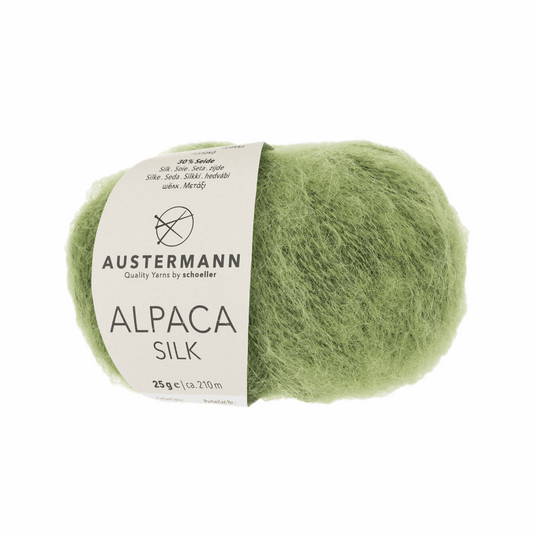 Alpaca Silk 25g, 90333, color 8, jade