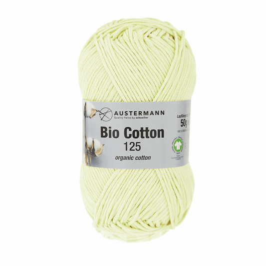 Gots bio Cotton 125 50g, 90345, Farbe 7, pistazie