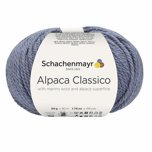 Alpaca classico 50g, 90369, Farbe 55, sky