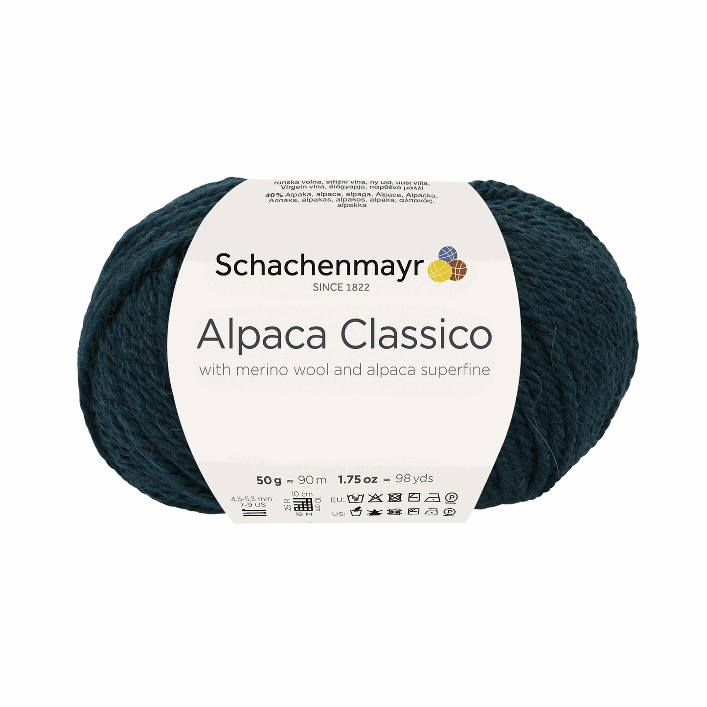 Alpaca classico 50g, 90369, Farbe 69, teal