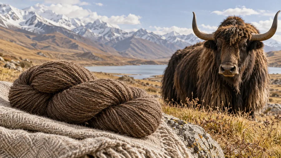 Natürlich, nachhaltig, weich: Die Magie von Yak-Wolle enthüllt